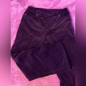 Wide Black Soft Pants